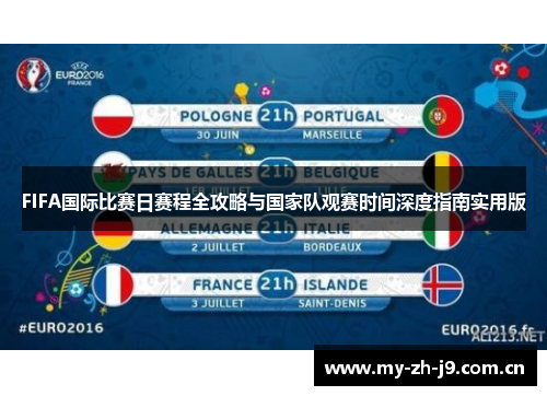 FIFA国际比赛日赛程全攻略与国家队观赛时间深度指南实用版